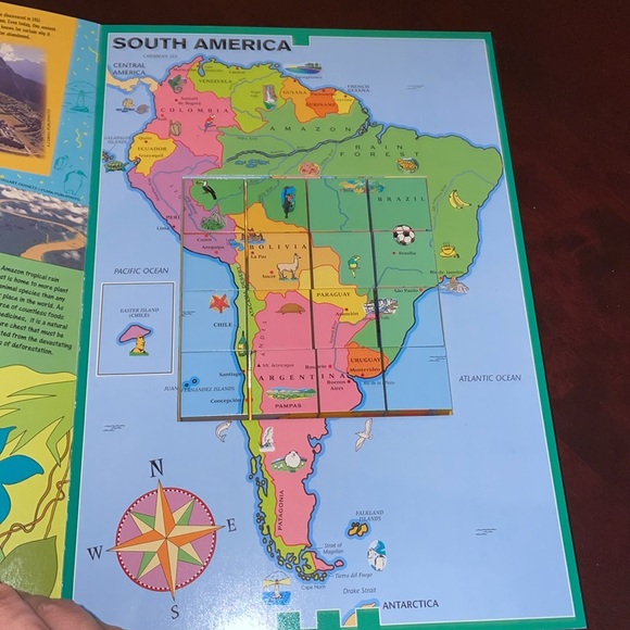 Big Block World Atlas Puzzle - Picture 8 of 10